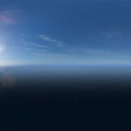 Daytime sea level HDRIs