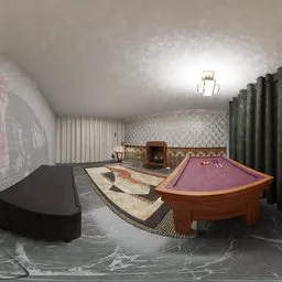 Modern Artistic Game Lounge Interior