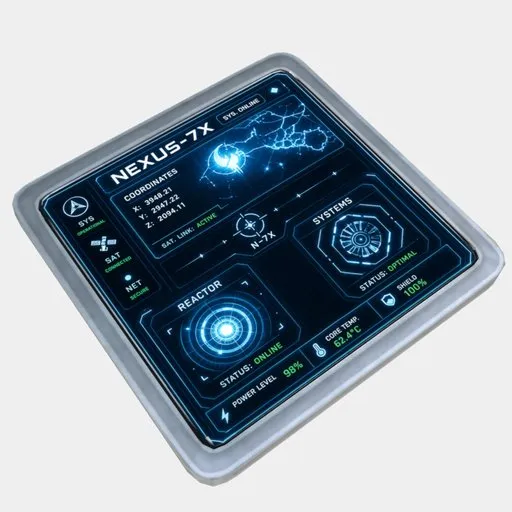 Sci-Fi Control Panel