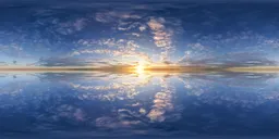 Infinite Real Sky - Dramatic Sunrise