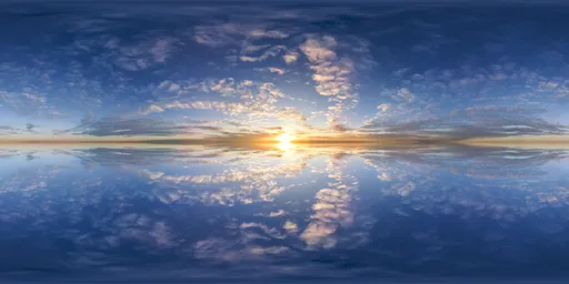 Infinite Real Sky - Dramatic Sunrise