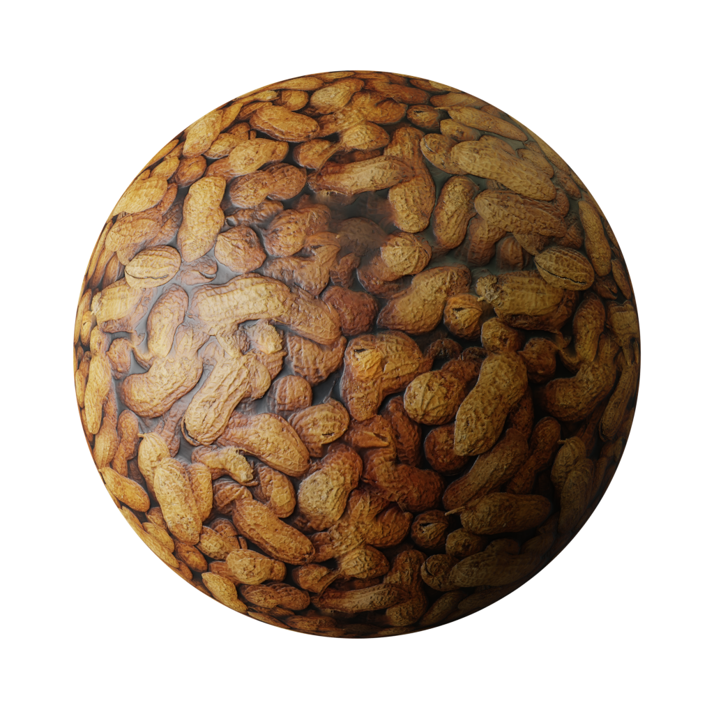 Peanuts FREE food materials BlenderKit