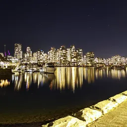 Night City Buildings Downtown
