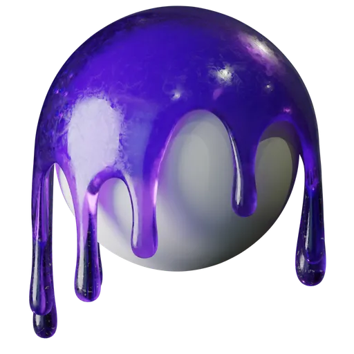 Purple gel