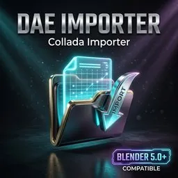 DAE Importer for Blender 5.0+ (COLLADA Restore)