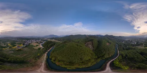 Cloudy River