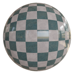 Marble checker pattern