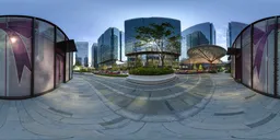 Daytime City Buildings HDR