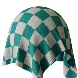 Checkered fabric