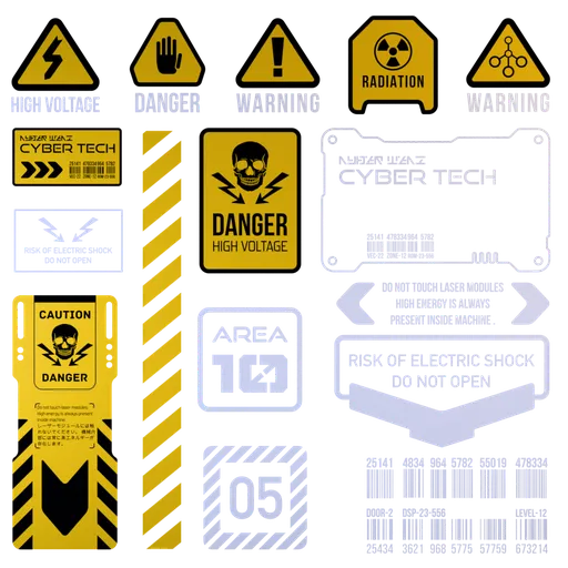 Decals signs