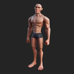 Stylized Male Base Character