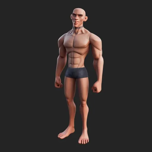 Stylized Male Base Character