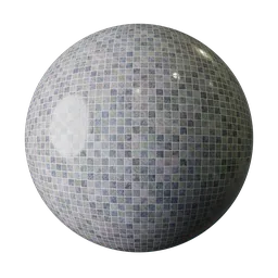 Gray Stone  Mosaic Tile