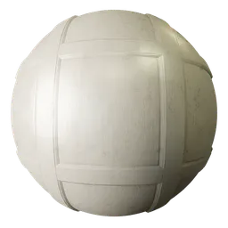 Wall Timber Panelling White Warm