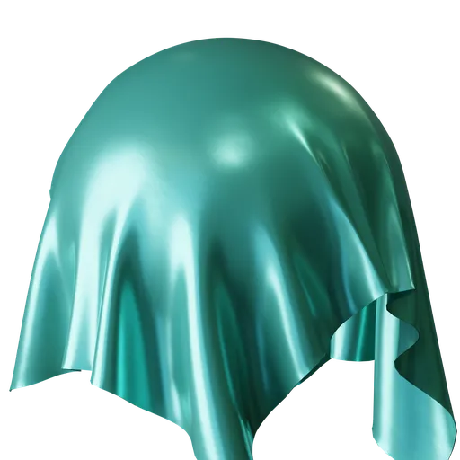 Green Satin Fabric