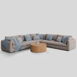 Modern Elegant Sofa Richard Sectional