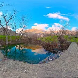 Mountain Stone Bridge Green Valley