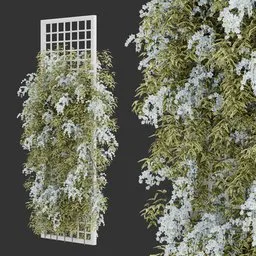 Vertical Green Panel