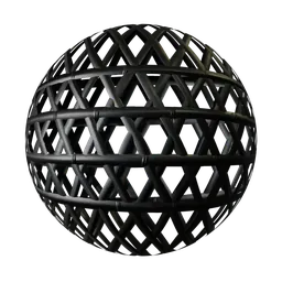 Black Bamboo Lattice