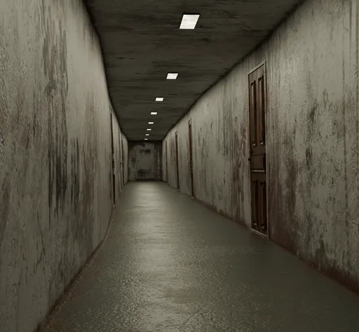 Abandoned corridor