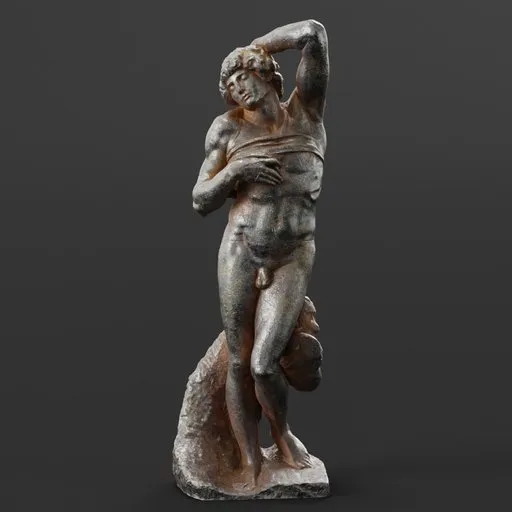 statue of Iron dying slave