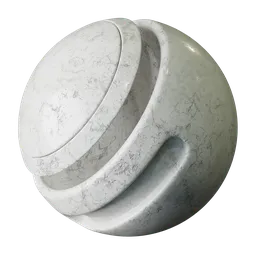 Polished White Carrara Marble