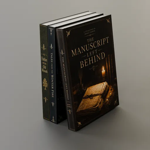 Standing Vintage Book Set