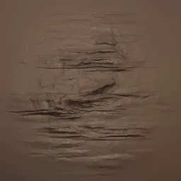 Layered Rock Rugged Brush