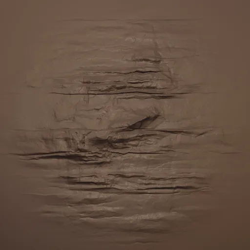Layered Rock Rugged Brush