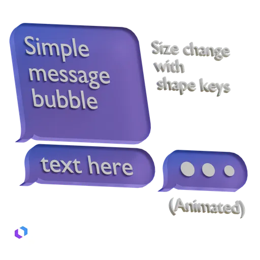 Text Message Bubble