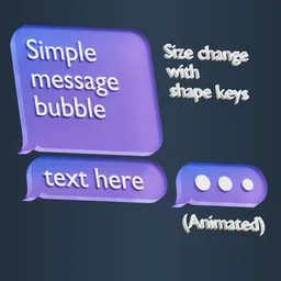 Text Message Bubble