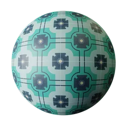 Green Ceramic Pool Tiles