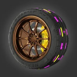Cyberpunk Wheel