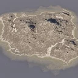Island Landscape Terrain