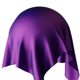 Purple Silk Fabric
