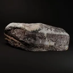 Photorealistic rock