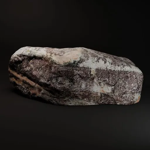 Photorealistic rock
