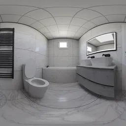 Private Bathroom Interior HDRI