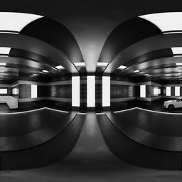 Car Black Studio HDRi