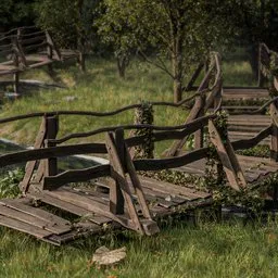 Procedural Wooden Bridge