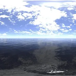Blusky cloud morning