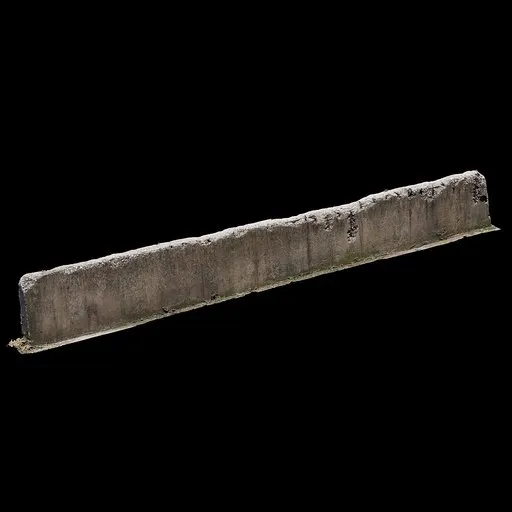 Realistic 3D stone monument model with detailed 8K textures, ideal for Blender urban landscape designs.
