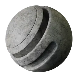 Concrete damaged wall