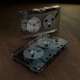 Clear-Shell 90s Analog Tape