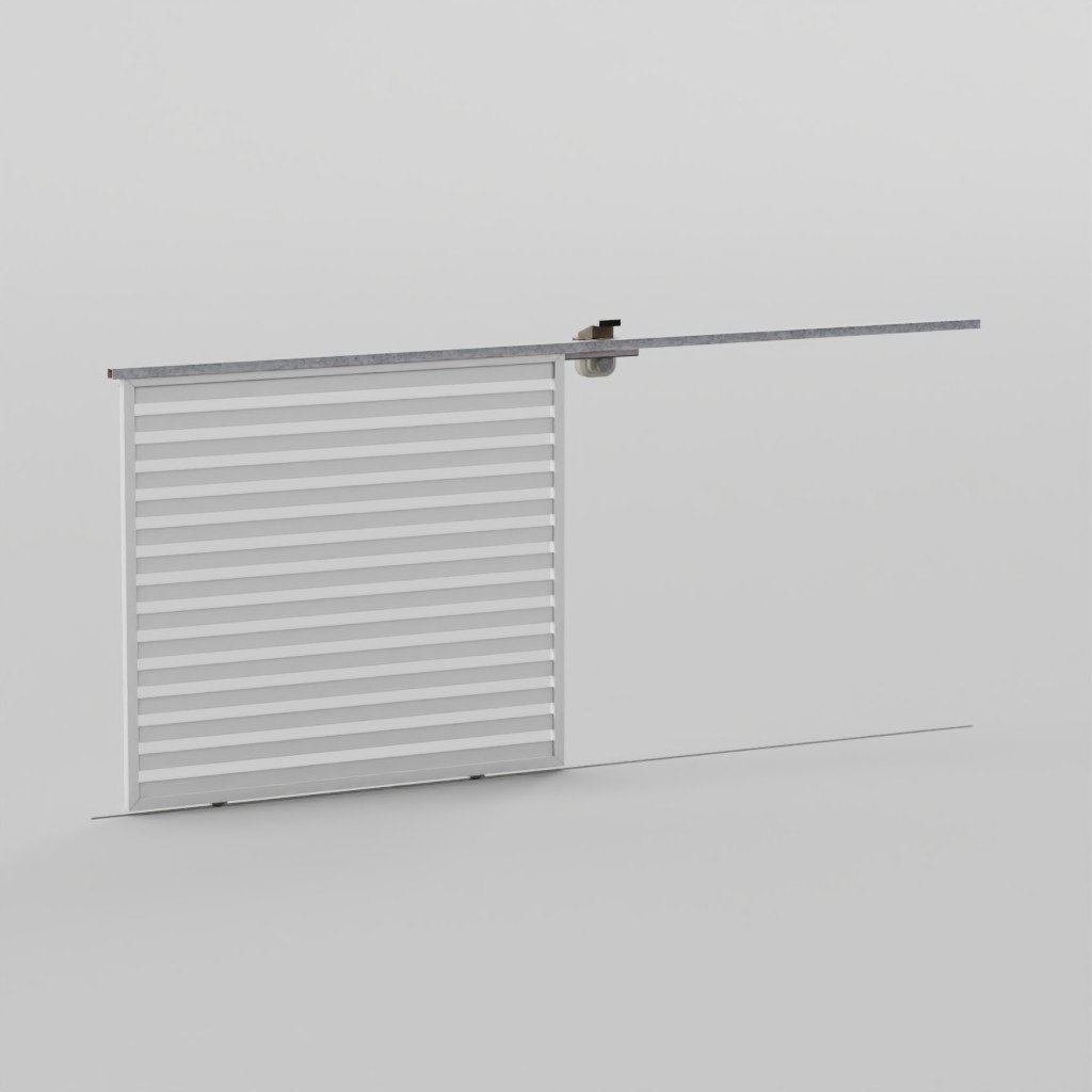 electric-car-gate-3d-urban-environment-models-blenderkit