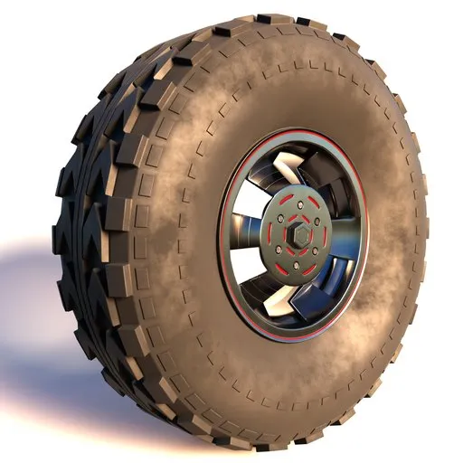Off-road vehicle wheel