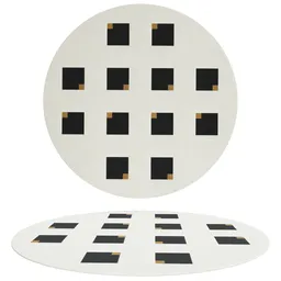 Modern Round organic Rug