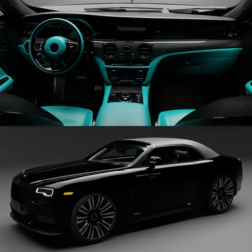 (Rigged)Rolls Royce Dawn Novitec Cabrio