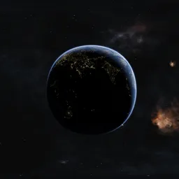 Realistic Blue Planet Atmosphere