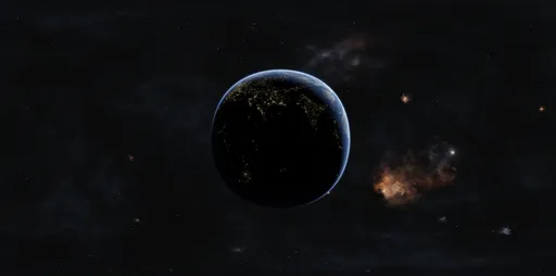 Realistic Blue Planet Atmosphere